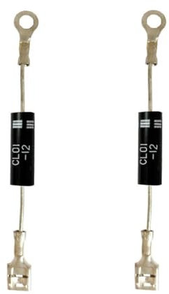 Diode haute tension CL01-12 - T3512 - HVM12 - Remplacement pour four à micro-ondes - 12 KV - 350 mA - Sachet de 2 unités