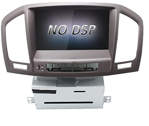 WUPEDI GPS 1 Din Autoradio Multimedia WIFI Stereo 4G 64G DSP Audio Android 10 Lettore DVD for auto Adatto, for Opel, for Vauxhall, Insignia 2008-2012 cornice per lettore multimediale radiofonico(Braun