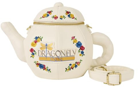 Loungefly WB Gilmore Sac à bandoulière Motif théière Dragonfly Inn