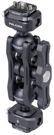 FALCAM F22 Kit de Brazo mágico articulado de liberación rápida con Dos Cabezales Adaptador de Montaje para cámara para cámara Cineasta Fotógrafo