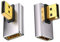 Duttek 8K 90 Grad DisplayPort 1.4 Adapter, Links und Rechts Winkel Displayport Verlängerung Adapter 32.4Gbps, DisplayPort Stecker auf Buchse Adapter (8K/60Hz, 4k/144Hz) für PC, Laptop-2 Pack