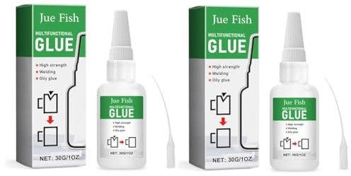 Jue Fish Jue-Fish Schweißen, hochfest, ölig, universal, Superbindung, Gel, starke Soforthaftung, Reparaturen