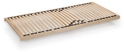Lattenrost 100x200cm | fertig montiert | Nicht-verstellbar starr | Härte-Regulierung | zum Klappen | Made in Germany | direkt vom Hersteller