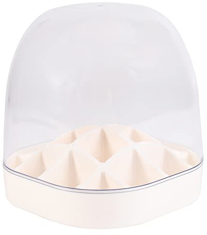 VOSAREA Cosmetics Storage Container 9-grid Lipstick Box Makeup Case Dustproof Easy to Use