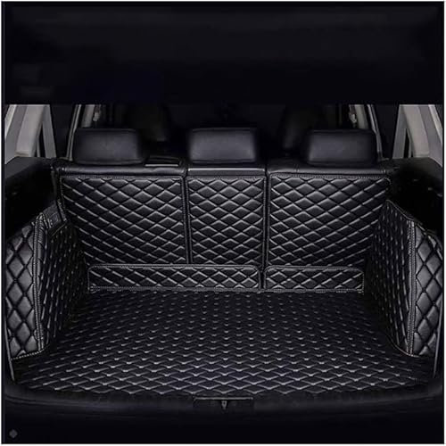 XByun Coche Alfombrilla Maletero para Renault Captur 2014-2018, Cuero Funda Maletero Protector Tronco Bandeja Alfombra Protectora Accesorios.