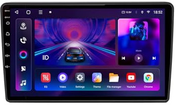 9 Pulgadas Android 13 Radio Coche para Opel Zafira B 2005-2014 con Android Auto/Carplay GPS WiFi Bluetooth Radio FM Pantalla Dividida USB SWC GPS Coche Navegador(8 kärnor 2+32G)