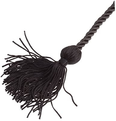 Lurrose Feste Geflochtene Ehren-abschluss-kordeln 63in 1/4in Dicker Rayon-material-abschluss