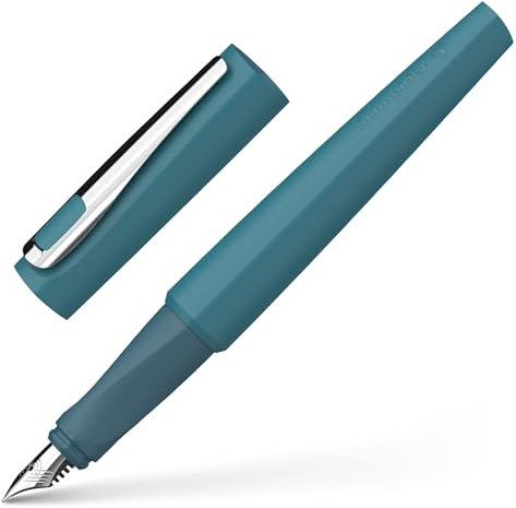 Schneider 168824 Tomo Füller (nachfüllbar mit Standard Tintenpatronen, geeignet für Rechts- und Linkshänder) Deep Sea