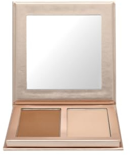 KU2 Cosmetics Contouring Palette mit Zwei Farben | Make-up Palette mit Seidig-Weichem Puder, Für alle Hauttypen, Zum Modellieren & Highlighten der Gesichtszüge