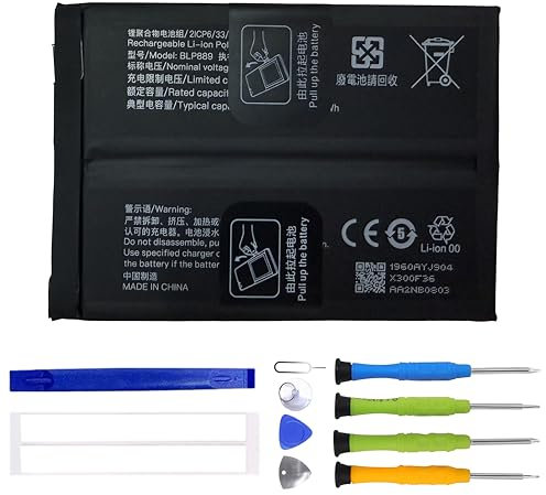 ERYNK BLP889 Ersatz Akku Für Oppo Find X5 Pro PFEM10, CPH2305, PFFM20 Ersatzbatterie with Werkzeugsatz