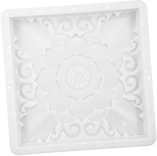 Totority DIY Beton Pflasterform Wiederverwendbare Gießform für Gehwegplatten Schalungsform für Garten Verwenden