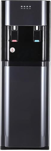 Water Dispenser, Hot and Cold Bottom Loading Water Cooler with Empty Bottle Indicator Light for Home and Office Use