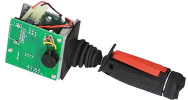 Texxparts Controlador de joystick 2901015000 2441305220 compatible con Haulotte Lift 10-2747E 2247E 2277E 8-2032E 12-3347E 8W HA12IP HA33JE 10RTE 2668LCE 10N 2032E 3347E