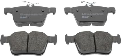 FERODO FDB4697 Bremsbelagsatz Bremsbeläge Hinten ohne Zubehör Kompatibel mit VW Golf 7 Schrägheck 5G1, BQ1, BE1, BE2