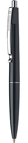 Schneider 5 Stück Kugelschreiber Office schwarz pte Durchschnitt schwarz