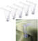 FSSTUD 12 STK Transparent Tischdecke Klammern Tischdeckenklammer Tischtuchklammer Tischtuch Clips Tischklammern für Draußen