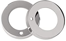 Jigtech Satin Chrome Round Privacy Rose Cover | JTA5201