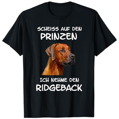 Rhodesian Ridgeback Hund Damen Herren Lustiger Spruch T-Shirt