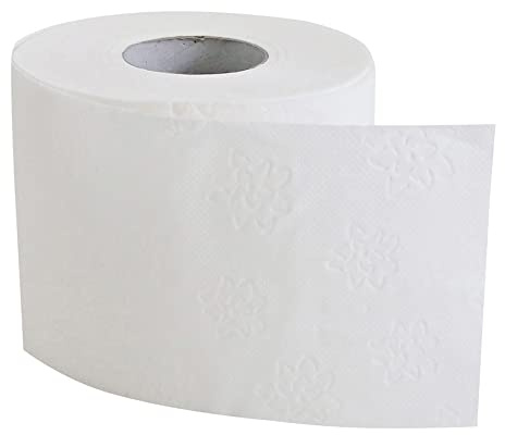 HygoClean Toilettenpapier, weiß, 4-lagig, 150 Blatt 9,4x13cm, 8x8 Rollen, 100% Zellulose