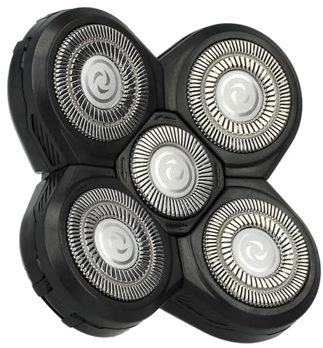 vhbw Ersatz-Scherkopf kompatibel mit Philips S9000-Serie S9321 | S9371, S9511, S9521, S9171, S9311, S9522, S9531 Elektrorasierer, Schwarz