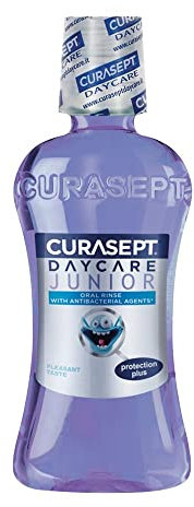 CURASEPT DAYCARE Mundspülung Junior ohne Alkohol 250 ml