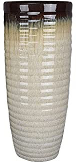 NICETOW Vasos para Plantas de Flores Vaso de cerâmica Retro para casa Sala de Estar Escritório Decoração do livro Vaso de Flores Estilo chinês Vaso de Flores Grande com 28,7/30,7 polegadas de altu