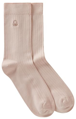 United Colors of Benetton Calzini 6GN027028, Rosa 902, S Unisex Adulto