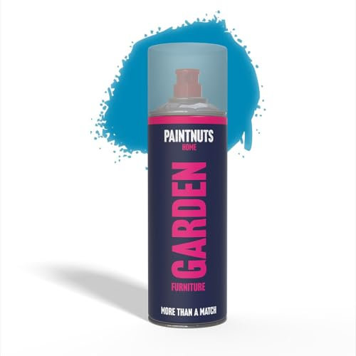 Paintnuts Garden Furniture Paint - RAL-5012 - LIGHT BLUE Matt 400ml Spray Can