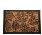 PARADISE STAR Coir Door Mat Welcome Modern Designs Mats Natural Coir Non-Slip Indoor Outdoor 40cm x 60cm (Palm leaves)