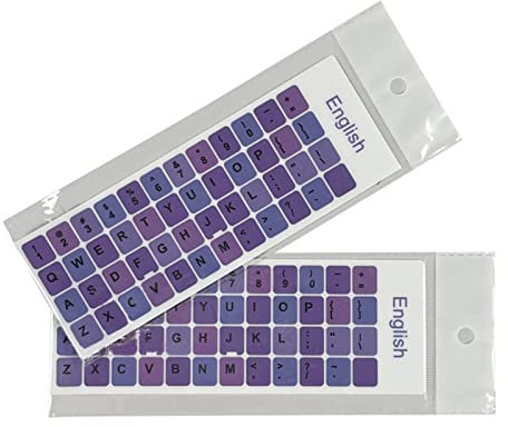 Keyboard Sticker Multi Backgrounds Colored Keypad Repair Film Matte Wear-Resiatant For Computer Keyboard Keys Stickers Keyboard Stickers Computer Cute Sticker Laptop