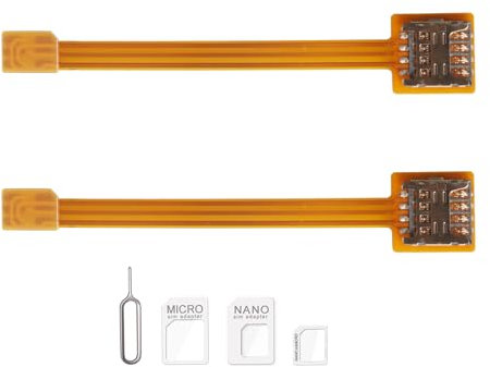 Nano-SIM auf Micro-SIM-Karten-Verlängerungskabel, Handy-Kartensteckplatz, Nano-SIM-Karten-Verlängerungskabel, Adapter, FPC-Testplatine, SIM-Kartenhalter, Reparatur-Testbrett, Kartenleser, Länge 10 cm