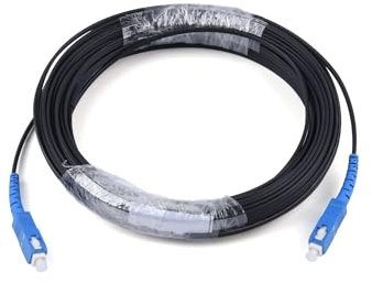 Apparecchiature di comunicazione Cavo di estensione in fibra ottica UPC SC-SC Cavo patch simplex monomodale singolo nucleo for esterni e interni, filo da 50 m/80 m/100 m Ponticello in fibra ottica(Out