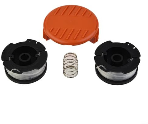 Lot de 8 capuchons et bobine et ligne pour GLC3630L GLC3630L20 pour Black and Decker GLC120 GLC13 GLC14 GLC1423 GL544 GLC2000 GLC2500 GLC2500L GL280