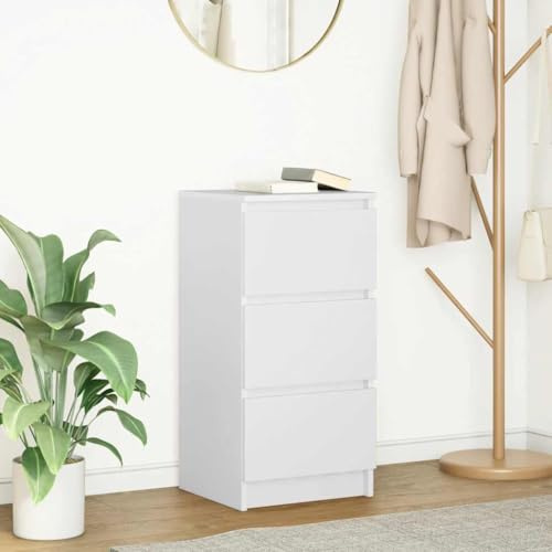 XinZaphrisal Sideboard aus Holzwerkstoff mit glatter Oberfläche als Badschrank oder Küchenschrank mit reichlich Stauraum für Essgeschirr und starker Oberplatte für Deko