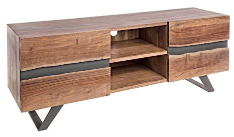 Bizzotto Aron Mobile 2 A, Holz, Braun, 160 x 44 x 65 cm