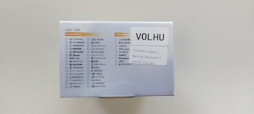 Volvo-Bluetooth-Adapter, digitaler Auto-Stereo-AUX-Adapter, Freisprecheinrichtung mit USB-Ladefunktion und 3,5 mm -Musikeingang für Volvo C70 S40 S60 S80 (BTA-Volhu)
