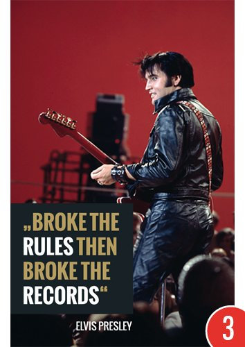 3er-Pack: Magnet 8,5x5,5 cm +++ LUSTIG von modern times +++ ELVIS PRESLEY BROKE THE RULES - MAGNETE +++ MODERN TIMES © ABG EPE IP LLC elvis.com