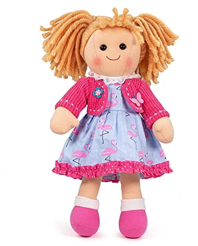 Bigjigs Spielzeug Maggie 30cm weiche Lappen-Puppe