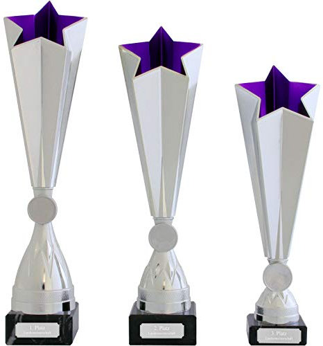 Pokal Set Star mit Gravur