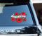 Poppy Montage with Lest we forget banner through the center Flower Decals Car Stickers Graphics Wall Window Decorations Art (150 x 100mm)