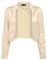 Bolerose Formel Satin Manches Longues Boléro Veste (Champagne, S)
