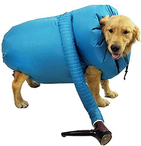 Akemaio El Secado de Mascotas Bolsa, Secador de Perro Gato Mascota Bolsa Horno de Secado Secado Caja de Secado del baño del Perro del soplador del Pelo de Agua automático del Ventilador