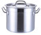 Heavy Olla Grande, diámetro 28 cm, Altura 25 cm, 12 litros, Acero Inoxidable, Plata