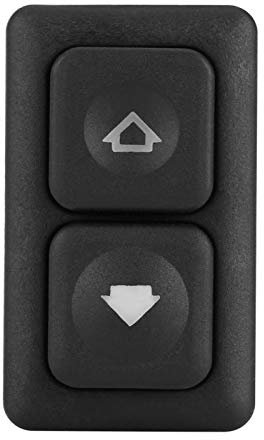 DC 12V Fensterheberschalter, 5-poliger Auto Fensterheber Ein/Aus-Schalter für E23 E24 E30 61311381205 (Kunststoff, elektrische Komponente)