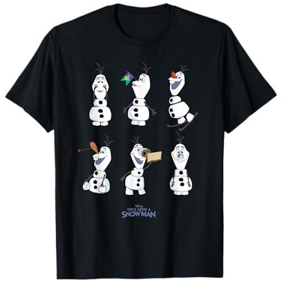 Disney Once Upon a Snowman Expressions of Olaf T-Shirt