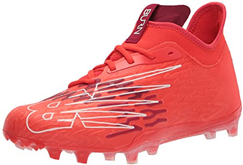 New Balance Herren Brennen X 3 Geschwindigkeit Lacrosse-Schuh, Rot/Flamme, 46.5 EU
