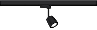 Paulmann 95532 Schienensystem ProRail3 Schienenspot Cover GU10 max. 10W 230V Schwarz Schienensysteme Deckenschiene Metall, Kunststoff