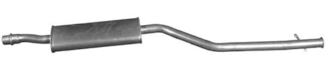 IZAWIT 28.550 Mittelschalldämpfer Kompatibel mit CITROËN XSARA PICASSO N68 1717AH