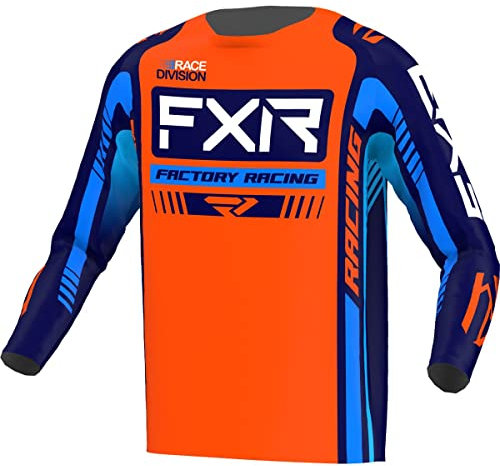 FXR Kids MX Jersey Clutch Pro Orange Gr. S