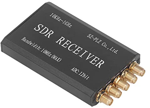 SDR Empfänger, 10 kHz bis 1 GHz, 5 Antennenanschlüsse, Vereinfachtes Software Defined, Radio Empfangsmodul, 12bit, 10MHz Bandbreite, mit USB Typ C Schnittstelle